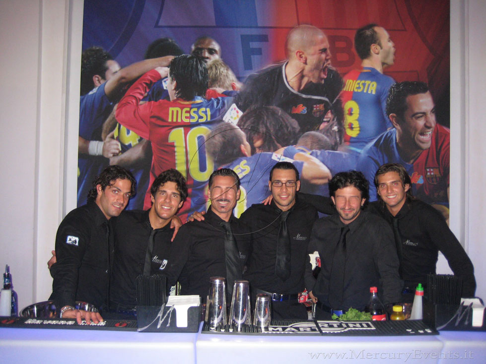 Mercury Events open bar Barcellona F.C.