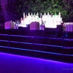 Black MIrror Bar | Bar Luminoso Specchiato Nero | Castello della Crescenza | Mercury Events| 02