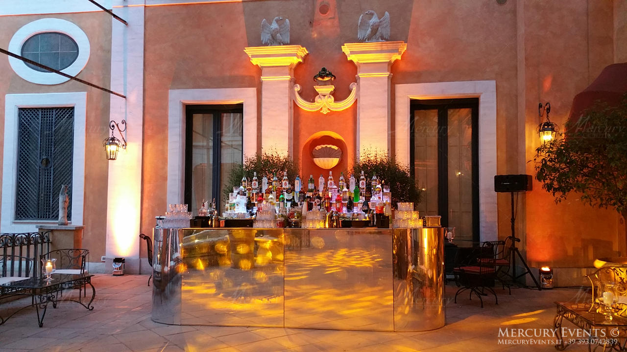 Bulgari - Palazzo Torlonia - Bar Catering