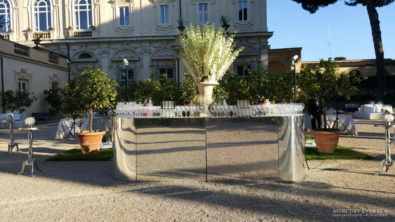 Open Bar Events - Luxury Wedding - Villa Aurelia - Roma