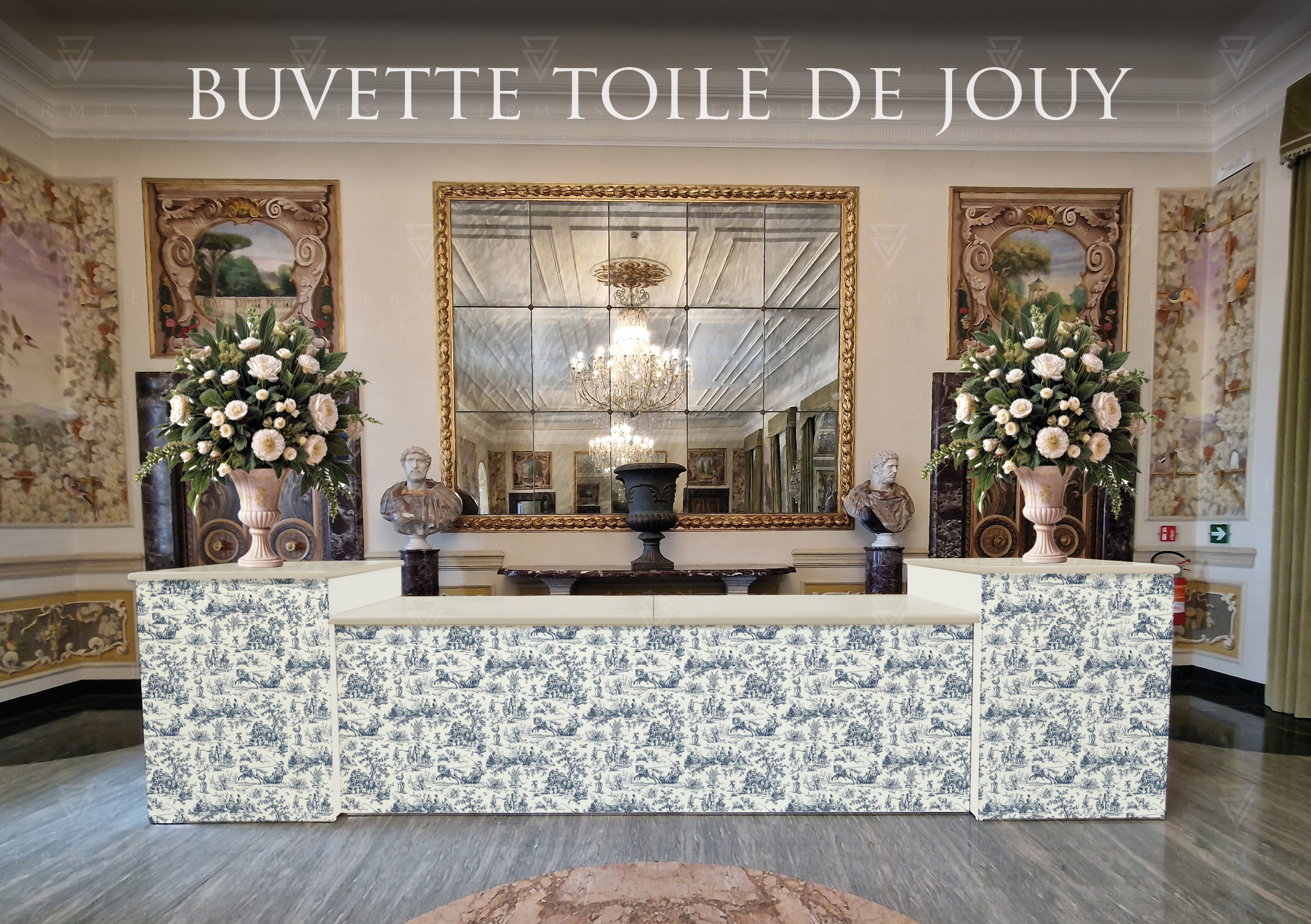 BUFFET TOILE DE JOUY